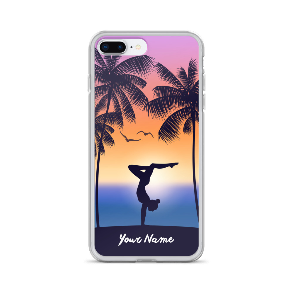 Gymnast Sunset iPhone Case